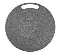 Cabilock Kitchen Chopping Board, Round Plastic Serving Board Multifunctional Hanging Fruit Vegetable Cutting Board for Meat, Vegetables, Tapas, Cheese, Bread, 31cm