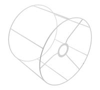 Cabilock Lamp Shade Frame E27 DIY Industrial Metal Pendant Light Cage 22-28cm Round Table Lamp Holder Rustic Wire Bulb Guard for Home