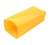 Cabilock Large Capacity Oxford Cloth Janitorial Cart Bag for Housekeepers Cleaning Supply Storage with Multipurpose Replacement Bag for Grocery and Industrial Carts Yellow Cleaning
