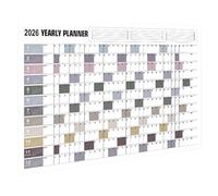 Cabilock Large Print Wall Calendar Poster Jumbo Monthly Planner for Home Office School Oversized Layout with Clear Big Print Minimalist Yearly Organizer for Easy Scheduling and Dynamic