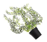 Cabilock Lifelike Wall-mounted Rattan Pendant with Sharp Leaf Design Artificial Garden Plant Hanging Decor for Indoor Outdoor Party and Home Wall Decoration Faux Foliage with Natural Look