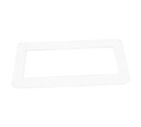 Cabilock Light Switch Decoration Single Switch Cover Panel Decal Acrylic Trim Acrylic Plate Light Socket Sticker Single Sticker Outlet Cover Plate White