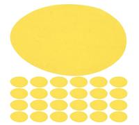 Cabilock Lighting Gel Stickers 30Pcs 60Mm Round Warm Tone Film for Video Light Photography, Peel and Stick Ambient Downlight Filter for Living Room, Soft Glow Color Correction Gels