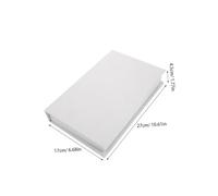 Cabilock Lightweight Linen Faux Book Ornament for Home and Office Decor Small Decorative Simulation Book Prop Portable Blank Model for DIY Crafting Photo Display and Staging Accessory