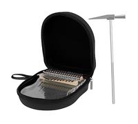 Cabilock Lovely Kalimba 17 Keys Acrylic Thumb Piano Finger Piano Music Instrument for Occasions Easy to Play