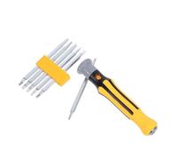 Cabilock Magnetic Precision Screwdriver Set with Y U Triangular Bits for Eyeglass Computer Watch Repair Portable High Hardness Travel Friendly Household Small Driver Kit