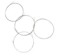 Cabilock Mandolin Strings Steel Eight-string Set with Silver Plating Copper Alloy Coated Steel Winding Portable Universal Replacement to Enhance Depth of Sound for Mandolin