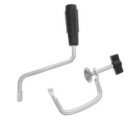 Cabilock Manual Pasta Maker Clamp and Handle Replacement Kit, Metal Table Fixing Crank with Secure Fixation and Versatile Compatibility for DIY Cooking Pasta Machines and Dough Rollers