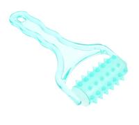 Cabilock Manual Plastic Roller Massager for Face and Body with Comfortable to Hold, Uniquely Designed for Relaxing Limbs, for Home Use and Cell Massage Therapy Random Color