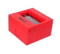 Cabilock Manual Resettable Fire Alarm Call Point Button Emergency Stop Switch for Traditional Fire Alarm Systems Reliable Safety Alert with Key Reset Easy to Use