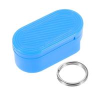 Cabilock Medicine, Vitamins Plastic or Tablets and Organizer for Portable Pill Box Small with Keyring Moisture-Proof Can Attached to Keychain Put Sturdy Holder Pocket Travel