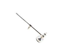 Cabilock Metal Bass Drum Foot Pedal for Drum Player Lightweight Adjustable Percussion Instrument Part Replacement for Jazz and Practice Scenarios