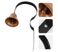 Cabilock Metal Dog Doorbell for Potty Training Solid Metal Pet Bell with Brass Chime Easy to Install Door Wall for Puppy Housetraining and Housebreaking