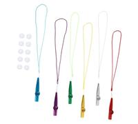 Cabilock Metal Kazoo Musical Instruments Kazoos with Replacement Membranes for Music Learning and Easy Accompaniment