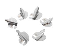 Cabilock Metal Rolled Hemmer Foot with 5-10mm Wide Rolling Hem Guide for Sewing Machine 6pcs Sturdy Metal Construction for Professional Edging and Creative Sewing Projects, for Quilting