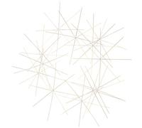 Cabilock Metal Snowflake Wire Frames 30Pcs Copper Wire Forms for Christmas Charm Making DIY Jewelry and Festive Home Craft Projects