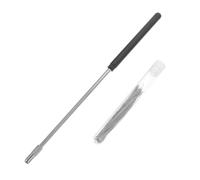 Cabilock Microbiology Inoculation Rod with Chromium Wire Loop Lightweight Laboratory Tool for Cell Culture and Molecular Biology Experiments with Handle Insulated Design Random Color
