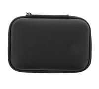 Cabilock Mini Card Storage Box Black Eva Fabric Case for Playing Cards