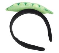Cabilock Mini Food Hat Headband Face Wash Headband Pea Plush Hairband Cute Soft Comfortable Skincare Head Band for Women Versatile Use on Occasion