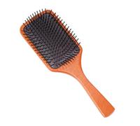 Cabilock Mini Wooden Massage Comb for Scalp Stimulation and Hair Care Handheld Practical Detangling Brush for Stress Relief and Headache Reduction Portable for Home Use