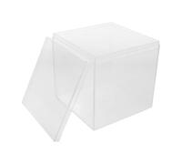 Cabilock Ml Volume Demo Box, Plastic Cube Segmented Scale, Enhanced Visibility for Math Lab Tool Explorations and Volume Unit Measurement Activities