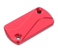 Cabilock Motorcycle Brake Cylinder Cover: Aluminum Reservoir Lid Cover - Motorcycle Replacement Cap Part For Front Brake Fluid Tank