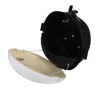 Cabilock Motorcycle Tail Case Storage Box Soft Backrest for Driver Camping Travel Outdoor Use Fits Scooter Models