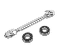 Cabilock Mountain Bike Hollow Hub Front Wheel Axle Replacement Metal Shaft with Quick Replacement and Noise Reduction Features Suitable for Road Bike Repair Accessories