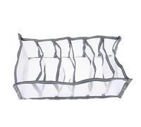 Cabilock Multi-function Clothes Storage Box with Compartments Organizer for Pants Travel Clothing and Wardrobe Easy to Clean and Space Saving