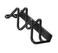 Cabilock Multi-Function Wall Mounted Kitchen Storage Rack, Space Aluminum Pot Cover Holder and Cutting Board Organizer, Standard M-Shape, Kitchenware Storage Stand for Home Random Color