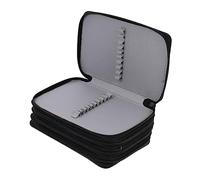 Cabilock Multi-Layer Colored Pencil Case Organizer with Slots Wear-Resist Pencil Pouch for Sketching and Drawing Supplies Large Capacity Stationery Holder for Artists and Students