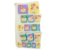 Cabilock Multi-pocket Hen Egg Apron Sturdy Cotton-linen Convenient Egg Holder Collecting Chicken Duck Goose Versatile Farm Kitchen Workwear Adults One