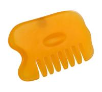 Cabilock Multifunctional Massage Comb for Scalp Therapy with Beeswax Material, Relax Muscles Effect, Yellow Colour Suitable for Spa and Acupuncture Treatment Sessions