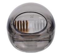 Cabilock Nail Drill Bit Cleaner Brush Box with Soft and Hard Wire Bristles for Thorough Cuticle and Drill Bit Cleaning Detail Wire Brush for Professional Salon and Home Manicure Use