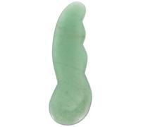 Cabilock Natural Jade Gua Sha Scraping Board for Face Relief Massage Tool Portable Small for Dark Reduction Acupoint Stimulation Anti-puffiness Facial Scraper for Home and Travel Use