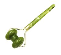 Cabilock Natural Jade Stone Face Massager Roller Double Head Beauty Skincare Tool for Facial Massage and Skin Care Massager for Face Shaping and Massage