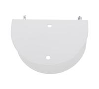 Cabilock No-drill Wall Mounted Weight Scale Bracket with Edge Guard, Carbon Steel Profile Holder for Kitchen and Household Use, Easy Peel and Stick Installation for Seniors and Families