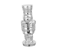Cabilock Nutcracker Soldier Christmas Decorations Nutcracker Statue Ornament Funny Ornament Xmas Party Disco Christmas Silver Glass