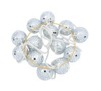 Cabilock Outdoor Hanging Disco Ball Decor Lightweight Mirrored Wind Chime for Garden Balcony Party Sun Catchers Indoor Window Silver Reflective Ornament for Wedding Stage