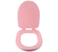 Cabilock Padded Toilet Seat Cushion U-Shaped Design with Soft Foam Material and High Resilience Featuring Slow Close Mechanism and Sturdy for Comfortable Bathroom Upgrade or Hotel Use