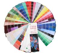 Cabilock Paint Color Sample Card 385 Shades Palette Guide for Artists, Colour Chart and Mixing Formula Reference for Design, Illustration Art Projects