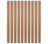 Cabilock Paper Mailing Tubes 10 Pack Brown Cardboard Tubes 1.5 Inch X 12 Inch for Shipping Posters and Document Protection