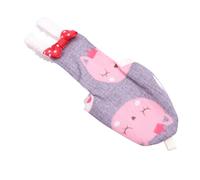 Cabilock Parrot Flight Suit Bird Clothes Adjustable Strap Easy to Clean Fabric Bowknot Decor Beautiful Pattern Chic Design for Pigeons and Birds Indoor Use