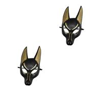 Cabilock Pcs Egyptian Anubis Mask Mardi Gras Cosplay Prop for Halloween Parties