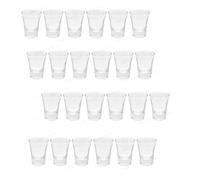 Cabilock Pcs Holy Communion Cups for Church Sacrament Cups for Standard Holy Communion Trays, Reusable Glass Shot Glasses, Strong Clear