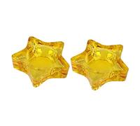 Cabilock Pcs Modern Candlestick Cup Star Pentagram Shape Holder for Home Tabletop Decor Romantic Candlestickcandlestick