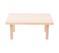 Cabilock Pet Hamster Plaything Solid Wood Hamster Platform Second Floor Board Design Developing Skills Sense of Safety Natural Habitat Décor for Small Pets