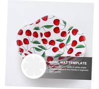 Cabilock Pet Quilting Ruler Bowl Cozy Template for Sewing DIY Crafts Wear-Resistant Sewing Tool with Smooth Edges Heat-Resistant Bowl Cushion Template for Home Use