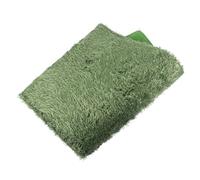 Cabilock Pet Terrarium Liner Cotton Reptile Carpet Breathable Can Be Tailored Fake Lawn Mat for Pet Terrarium Suitable