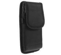 Cabilock Phone Pouch and Card Storage Waist Bag Oxford Canvas with Large Capacity Pocket Protective Mobile Phone Holder Vintage Shape with Retro Design for Hiking and Walk the Park